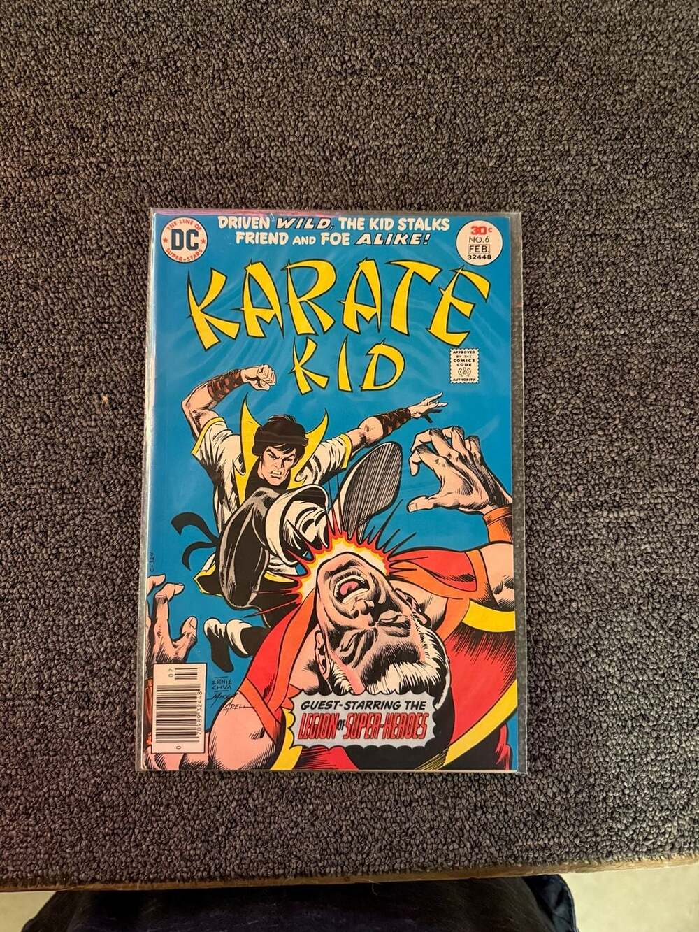 Lot of 4 Vintage DC Comics Karate Kid (1976)